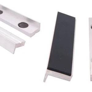 HHIP 4 PIECES 6" ALUMINUM & RUBBER SOFT VISE JAWS WITH MAGNETS (9999-0029)