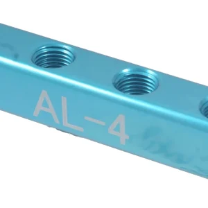 HHIP 4-PORT STRAIGHT CONNECTION MANIFOLD - 1/4 INLETS AND OUTLETS (8401-0310)