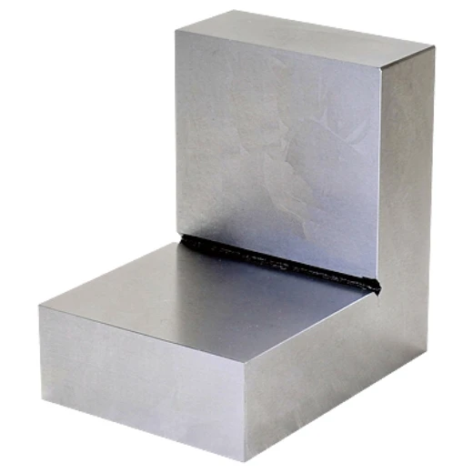 HHIP 4 X 4 X 3 X 1-1/8" NO HOLE STEEL RIGHT ANGLE PLATE (3402-1443)
