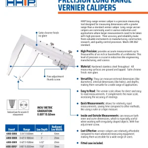 HHIP 40"/1000MM HEAVY DUTY LONG VERNIER CALIPER (4100-0008)