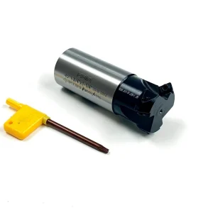 HHIP 45 DEGREE 1-3/4" X 1-1/4 SHANK 3-INSERT INDEXABLE CHAMERING END MILL (2076-0013)