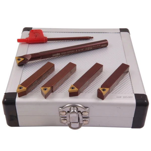 HHIP 5/16" 5 PIECE INDEXABLE TURNING & BORING TOOL SET (2003-0031)