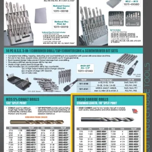 HHIP 5/32 X 2-1/2" 118 DEGREE SOLID CARBDIE DRILL - USA MADE (5003-4010)
