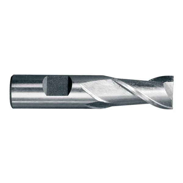 HHIP 5/8 X 1/2" M42 COBALT 2 FLUTE SINGLE END CENTER CUT END MILL (5824-0625)