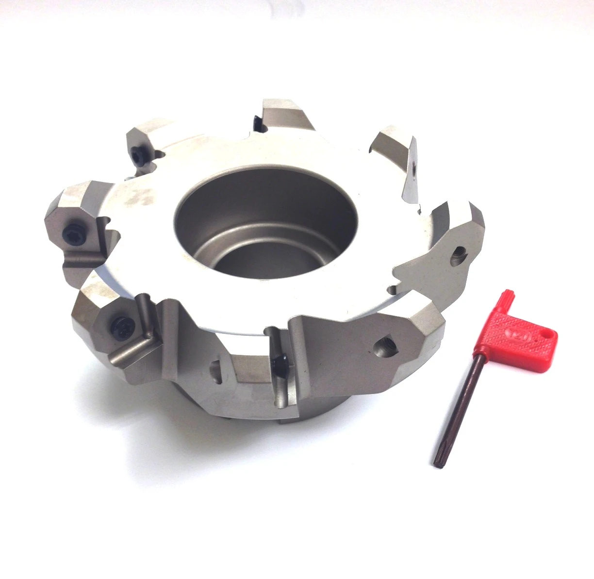 HHIP 5" X 1-1/2 BORE 45 DEGREE OCTAGON 8 INSERT INDEXABLE FACE MILL (2068-5000) — product image 2