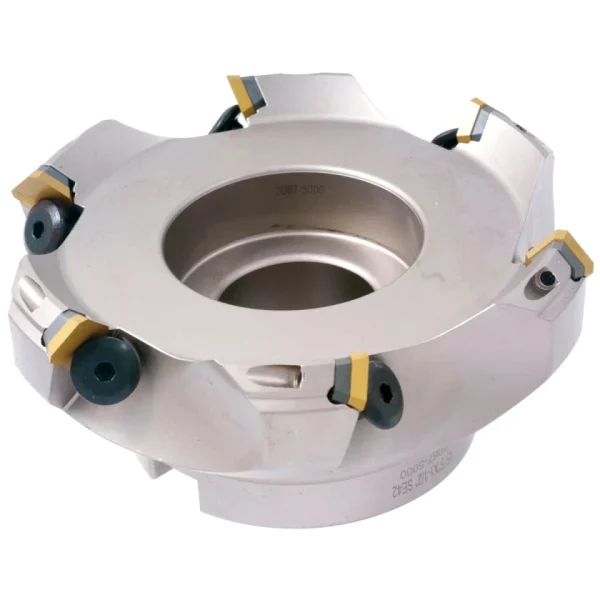 HHIP 5" X 1-1/2 BORE 45 DEGREE SE42 INDEXABLE FACE MILL WITH 6 TEETH (2067-5000)