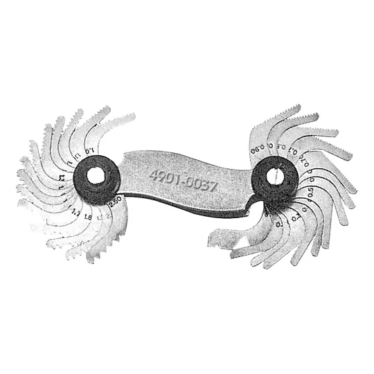 HHIP 51 PIECE 4-84TPI 60 DEGREE SCREW PITCH GAGE (4901-0037)