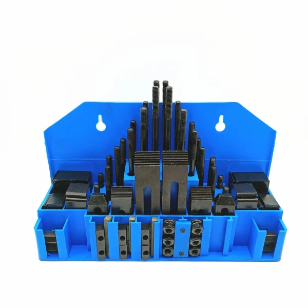 HHIP 58 PIECE 3/8" T-SLOT CLAMPING KIT WITH 5/16-18 STUD & 3/8" T-NUT (3900-2110)