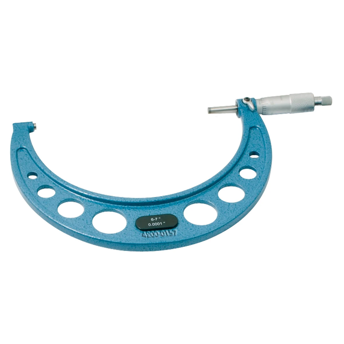 HHIP 6-7" C-TYPE OUTSIDE MICROMETER .0001" (4200-0157) — product image 2