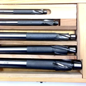 HHIP 6 PIECE HIGH SPEED STEEL 3 FLUTE SOLID PILOT COUNTERBORE SET (2007-0003)
