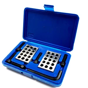 HHIP 8 PIECE 1-2-3 PRECISION 23 HOLE BLOCK SET WITH SCREWS & HEX KEY (3402-0055)