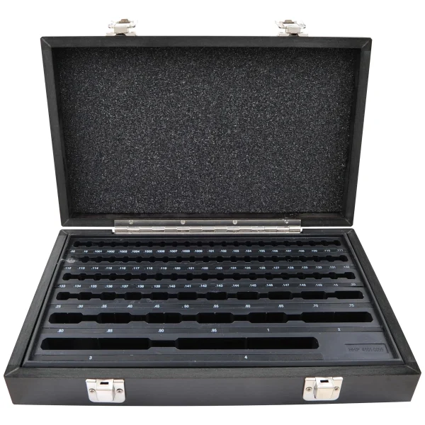 HHIP 81 PIECE RECTANGULAR GAGE BLOCK SET CASE ONLY (4101-0099)