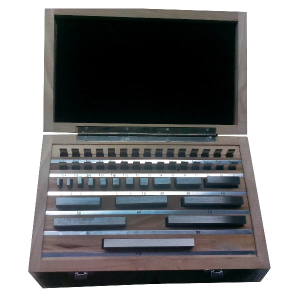 HHIP 87 PIECE GRADE JIS 2 METRIC RECTANGULAR GAGE BLOCK SET (4101-1042)