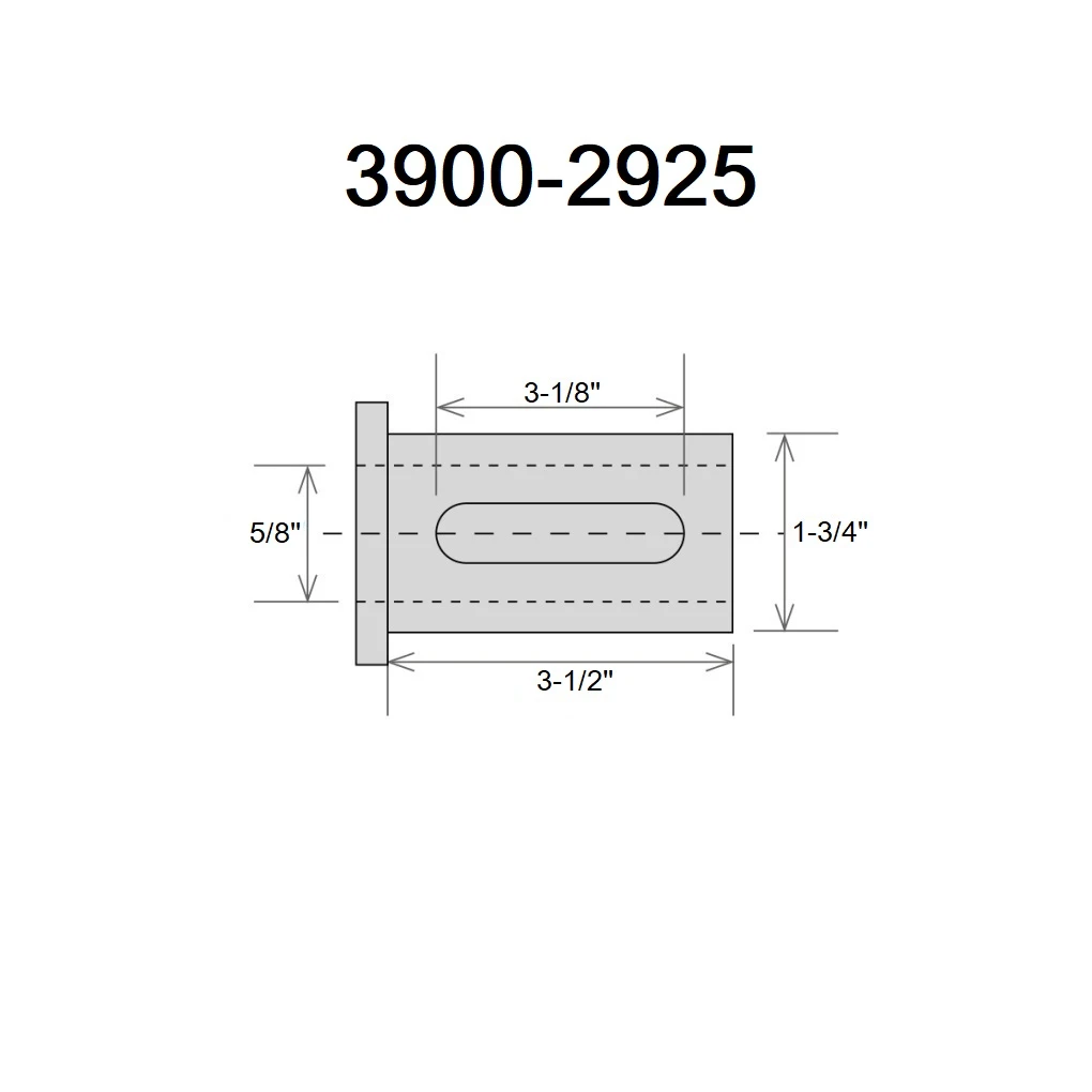 HHIP C TYPE TOOL HOLDER BUSHING 1-3/4" OD X 5/8" ID (3900-2925) — product image 2