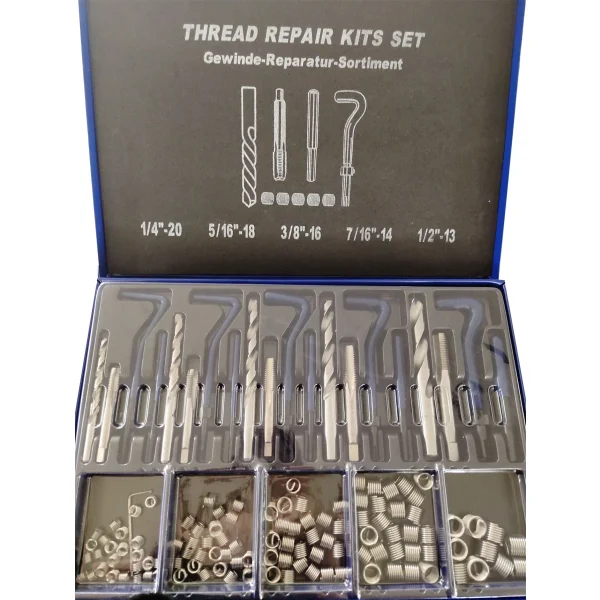 HHIP COARSE PITCH 132 PIECE HELICAL S.T.I. MASTER THREAD REPAIR KIT (1011-0055)