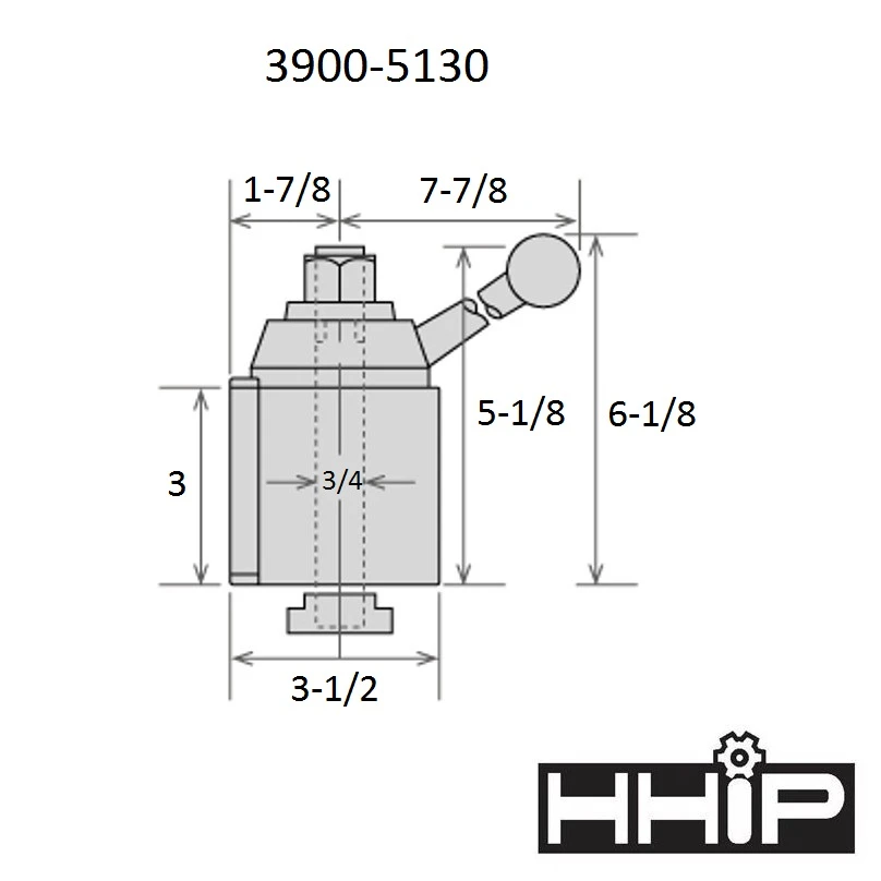 HHIP CXA 6 PIECE TOOL POST SET - WEDGE TYPE 251-333 (3900-5130) — product image 2