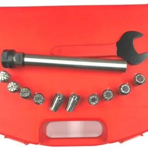 HHIP ER-16 3/4 X4" STRAIGHT SHANK SPRING COLLET CHUCK SET (3900-1672)