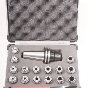 HHIP ER-25 CAT 40 V-FLANGE SPRING COLLET CHUCK SET (3900-4025)