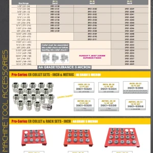 HHIP ER-32 12 PIECE 3-20MM METRIC SPRING COLLET SET (3903-5260)