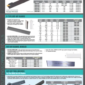 HHIP GTN-4 C-6 CUT-OFF & GROOVING CARBIDE INSERT (6024-1004)