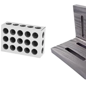 HHIP HHIP 8 X 6 X 5" SLOTTED ANGLE PLATE & 1-2-3 PRECISION BLOCK SET (9999-0004)