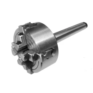 HHIP MT2 SHANK 3" 4-JAW SCROLL LATHE CHUCK (3900-4707)