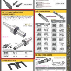 HHIP MT3 TO JT2 ROTATING TAILSTOCK CHUCK ADAPTER (3906-4928)
