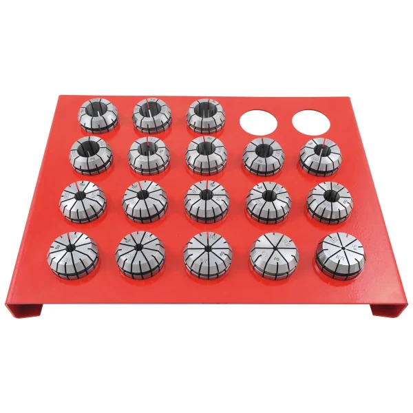 HHIP PRO-SERIES 18 PIECE ER-32 SPRING COLLET SET WITH RACK (3901-5365)