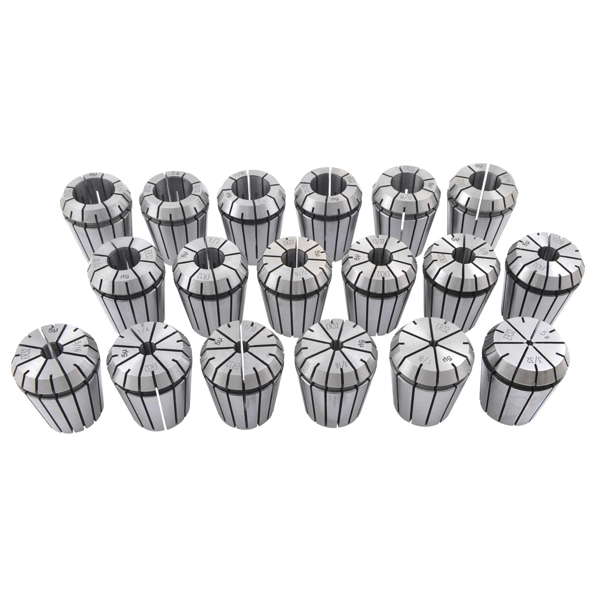 HHIP PRO-SERIES 18 PIECE ER-32 SPRING COLLET SET WITH RACK (3901-5365) — product image 3