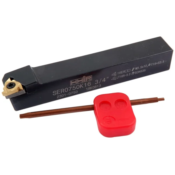 HHIP SER0750K16 EXTERNAL INDEXABLE THREADING TOOL HOLDER (2301-0750)