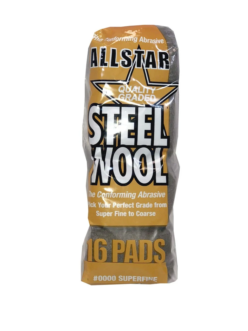 Hi-Tech Industries 16-Pad 0000 Steel Wool Sleeve (74016)