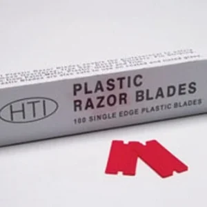 Hi-Tech Industries 100-Pack Plastic Razor Blades (PB100)