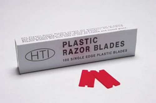 Hi-Tech Industries 100-Pack Plastic Razor Blades (PB100)