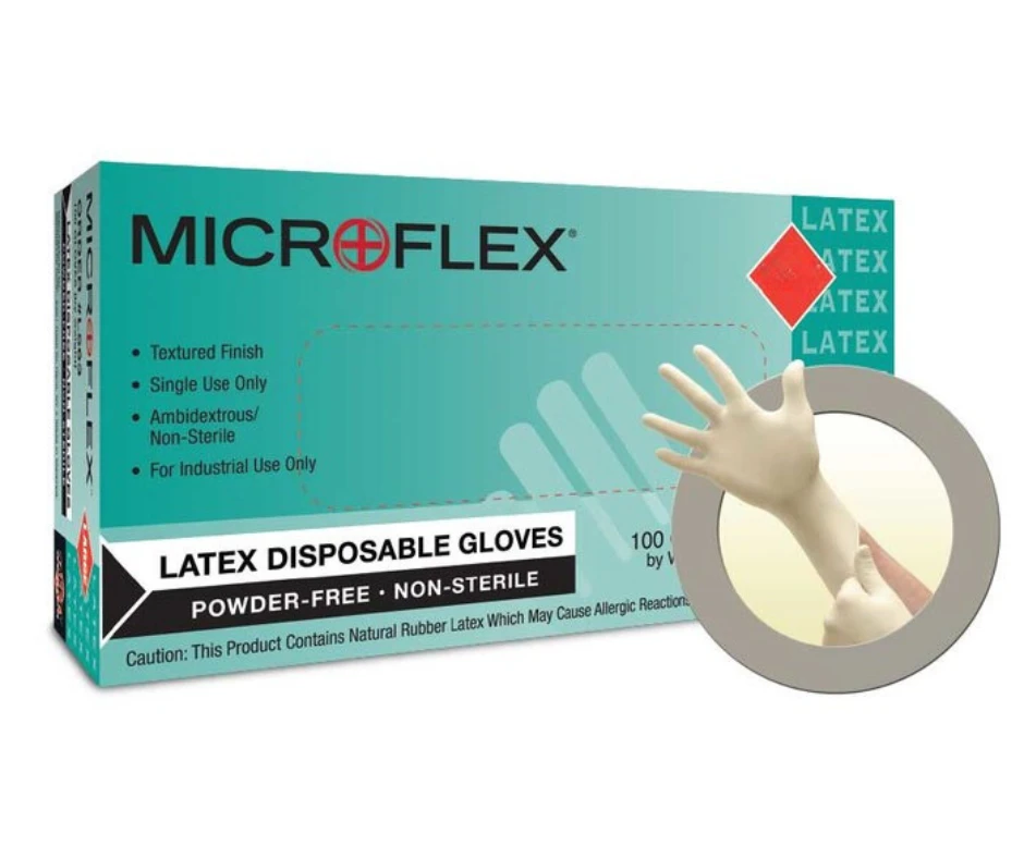 High Five L564 Powder Free Industrial Latex Gloves - X-Large