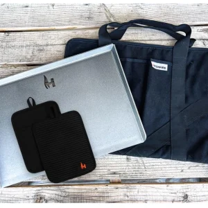 Hitchfire Flat Top Bundle - Flat top, Case, & Pads (HFG01FTB01)