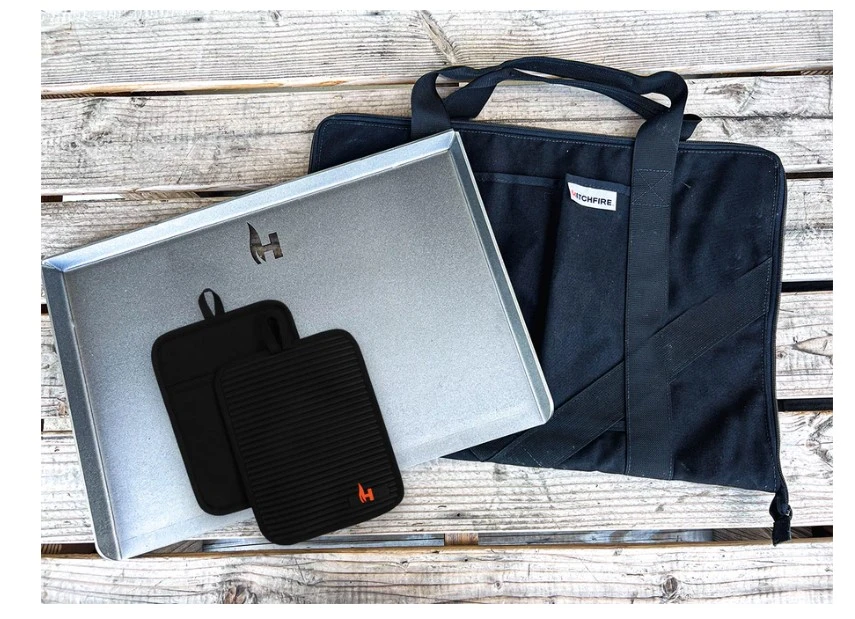 Hitchfire Flat Top Bundle - Flat top, Case, & Pads (HFG01FTB01)
