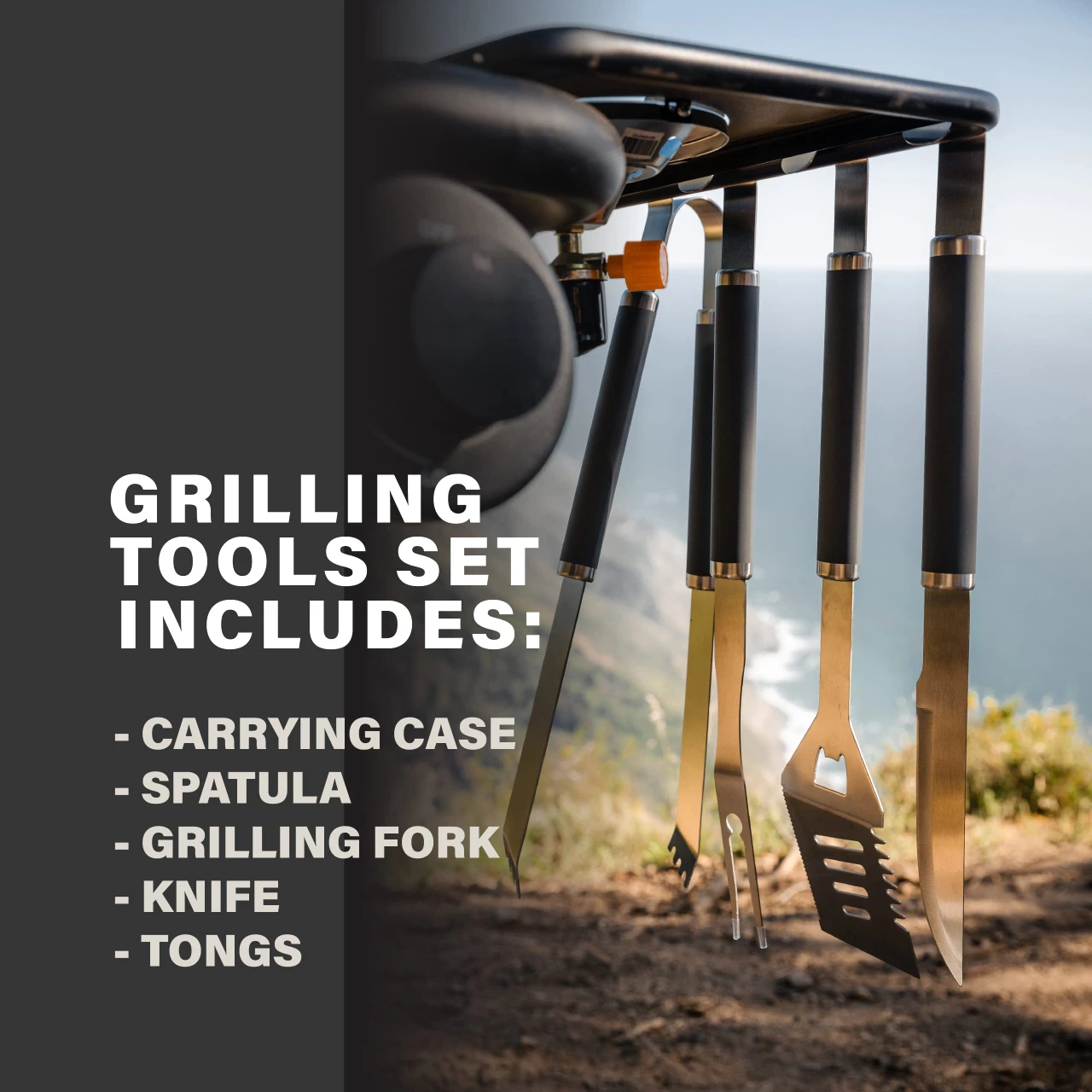 Hitchfire Grilling Tools Set (HFG01TLS01) — product image 2