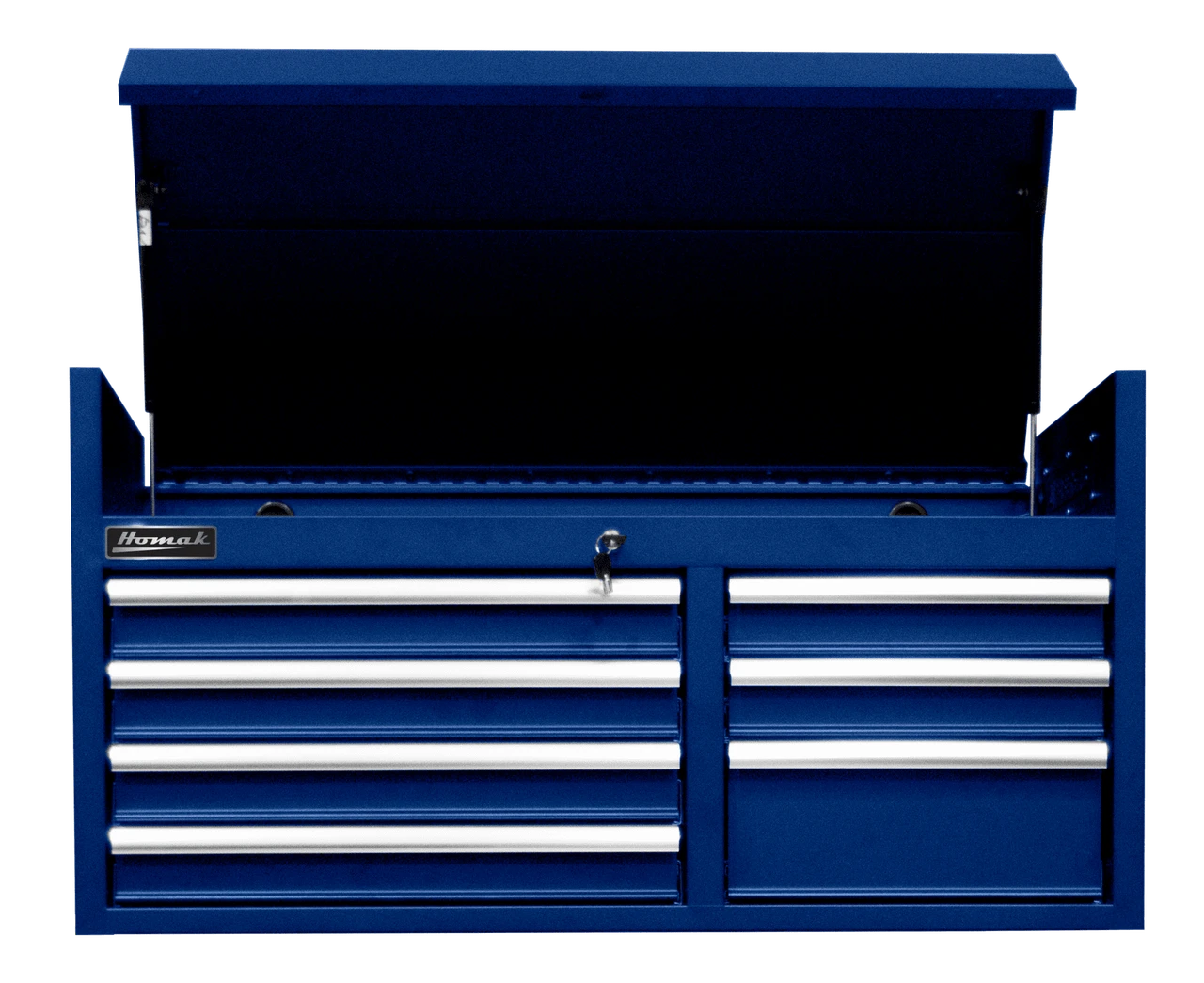 Homak 41" SE Series 7-Drawer Top Chest with Outlet - Blue (BL02041072)
