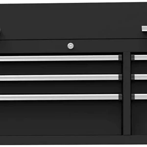 Homak PRO II Series 54-Inch 6-Drawer Tool Chest, Black (BK02054602)