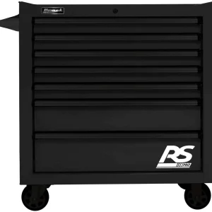 Homak RS Pro Series 7-Drawer Black Roller Tool Cabinet (BK04036070)