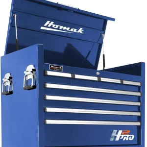 Homak 36-Inch 8-Drawer Tool Chest, Blue (BL02036081)