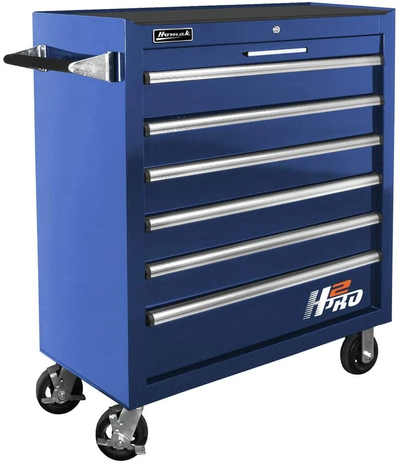 Homak H2PRO 36" Roller Cabinet Blue (BL04036061)
