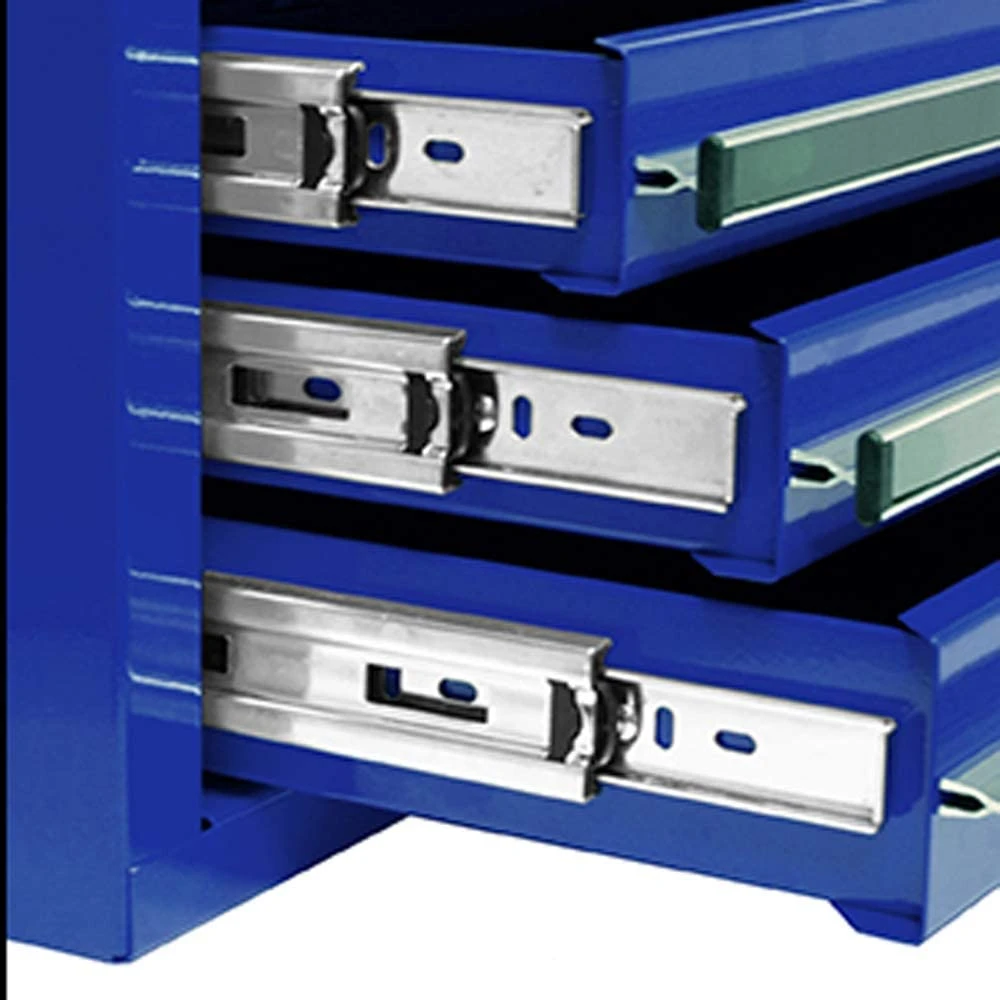 Homak PRO II Series 36" 7-Drawer Roller Cabinet, Blue (BL04036072) — product image 4