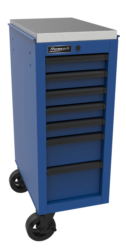 Homak 14 1/2 in. RS Pro Side Cabinet - Blue (BL08014070)