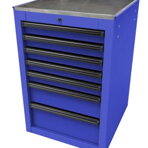Homak 22" RS PRO 7-Drawer Side Cabinet, Blue (BL08022070)