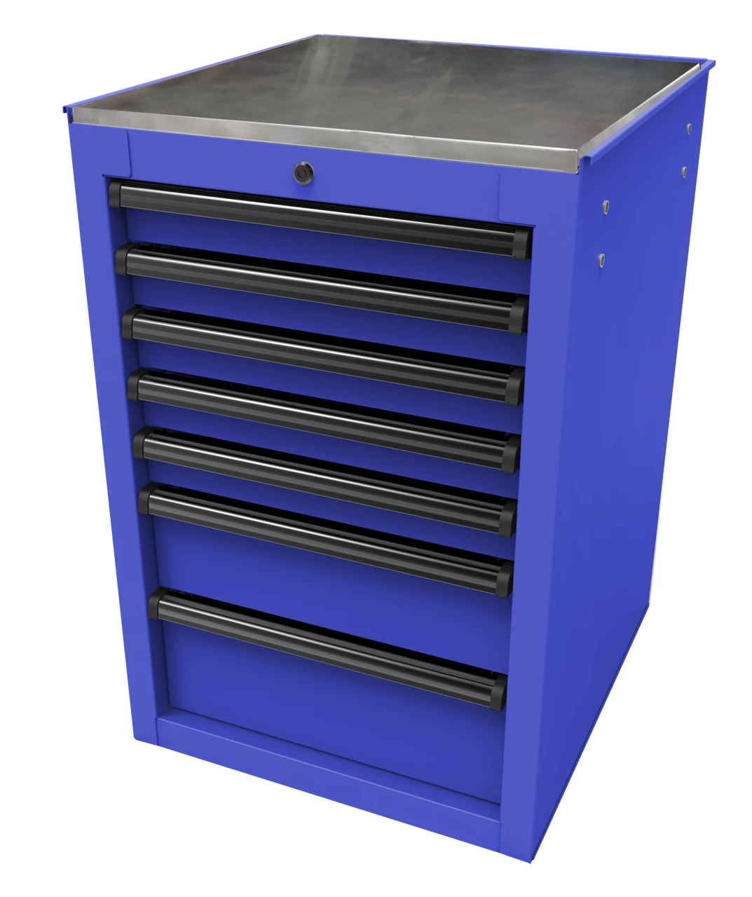 Homak 22" RS PRO 7-Drawer Side Cabinet, Blue (BL08022070)