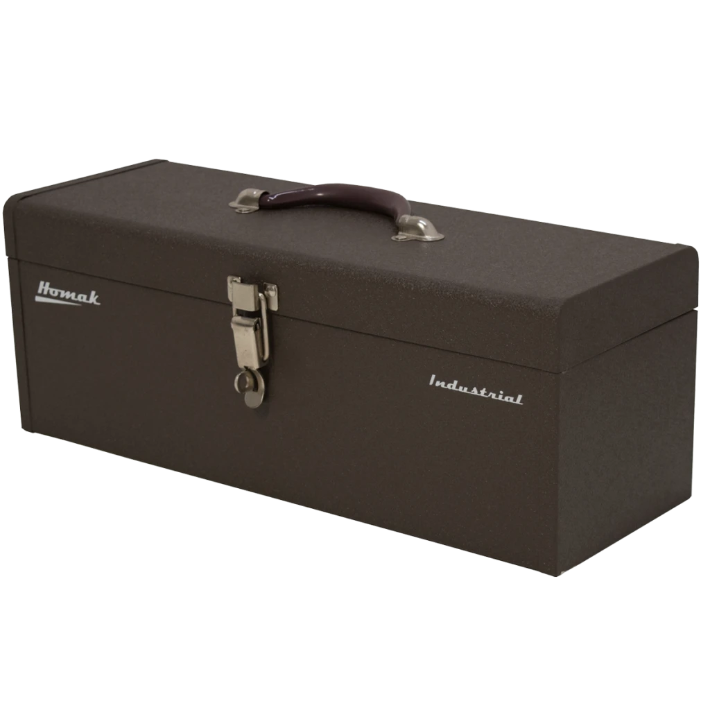 Homak 20" Steel Industrial Tool Tote Toolbox (BW00252200)