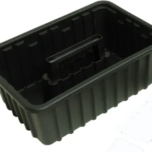 Homak Plastic Tool Organizer Tray with 6 Dividers (HA01016116)