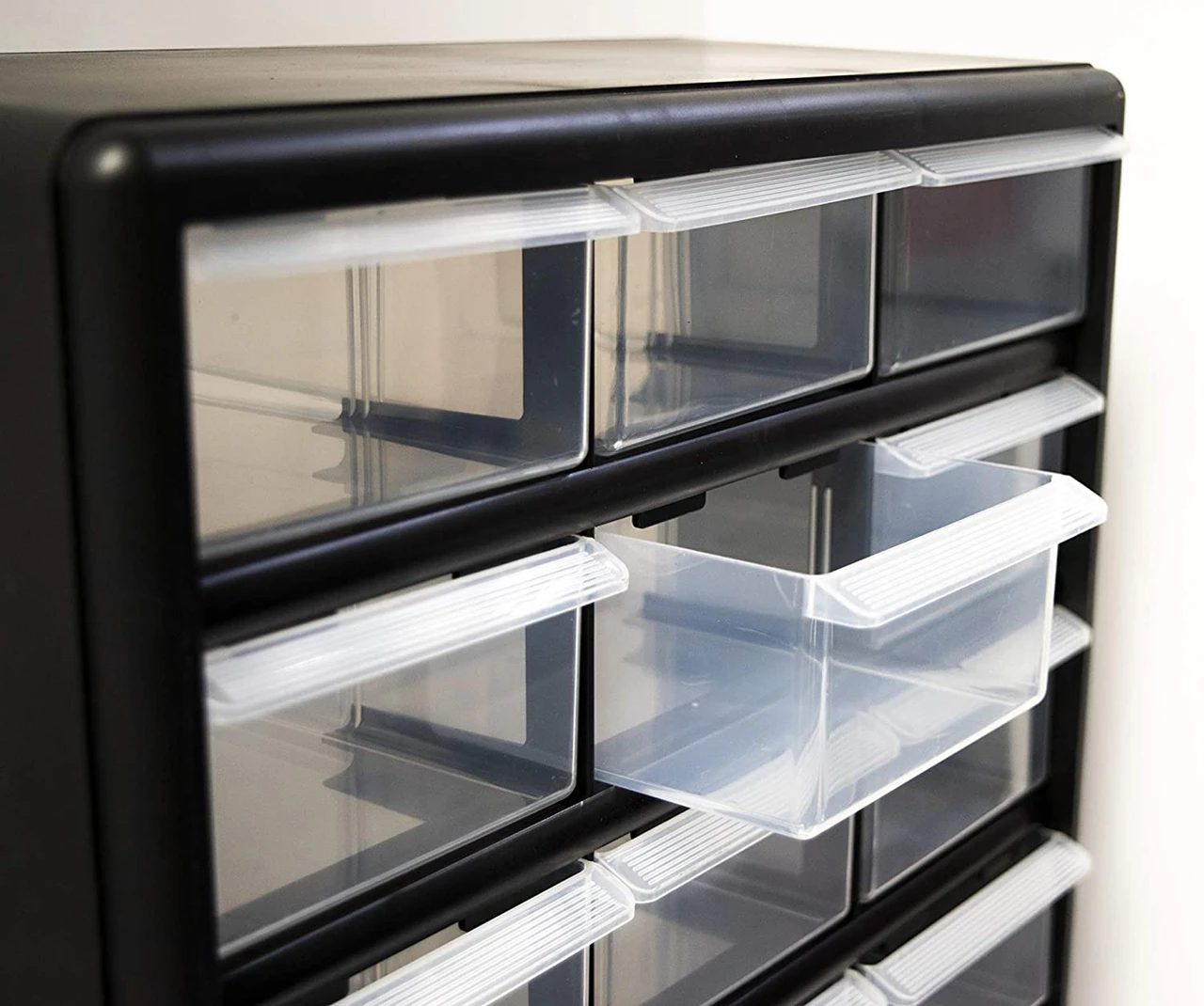 Homak 18 Drawer Parts Organizer, Black (HA01018001) — product image 5