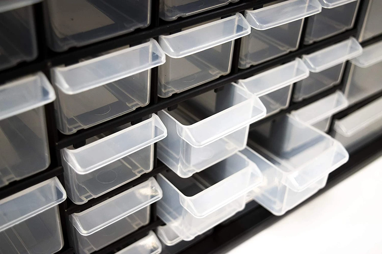 Homak 30 Drawer Parts Organizer with Drawers (HA01030102) — product image 4